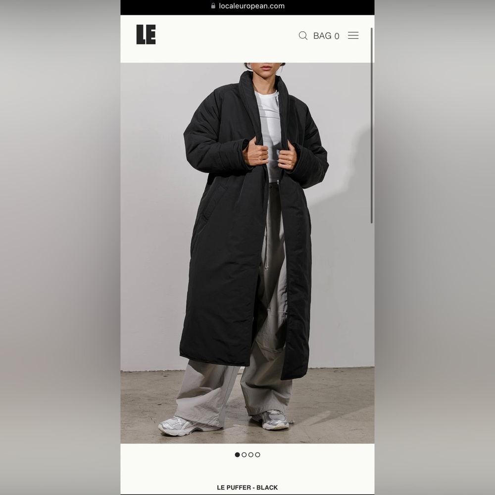 NWTG Local European Le Puffer S/M Unisex Jacket